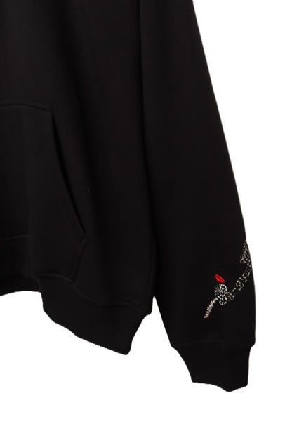 Lounge Back Printed Hoodie