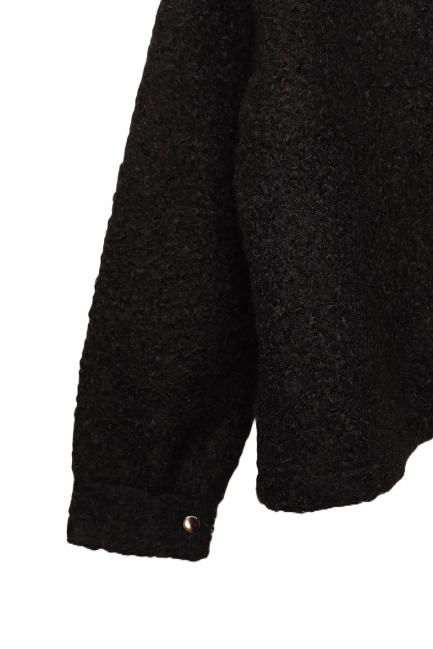 Stand Collar Wool Jacket