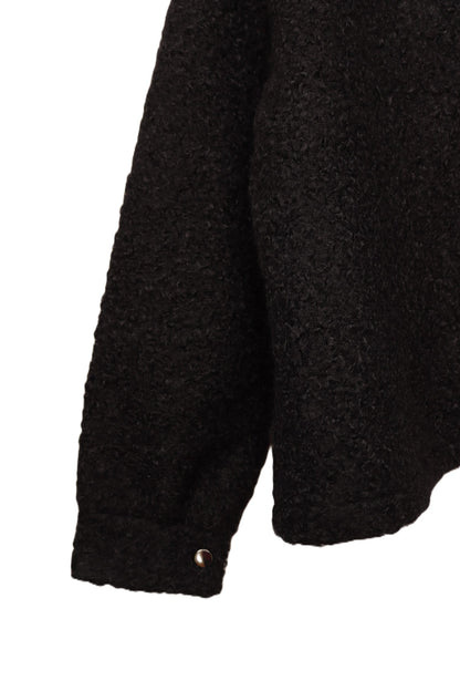 Stand Collar Wool Jacket