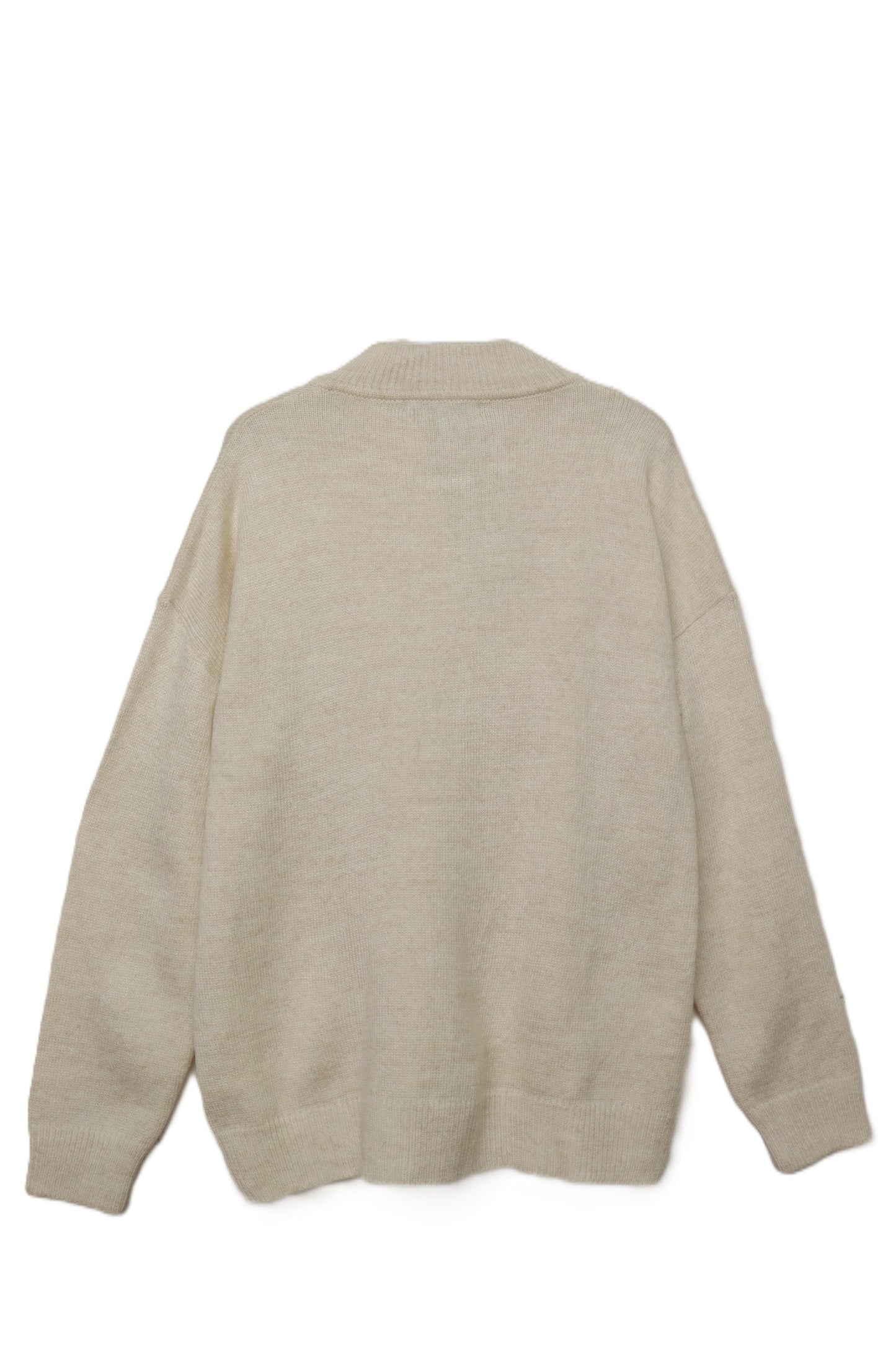 Knit Button-Front Sweater