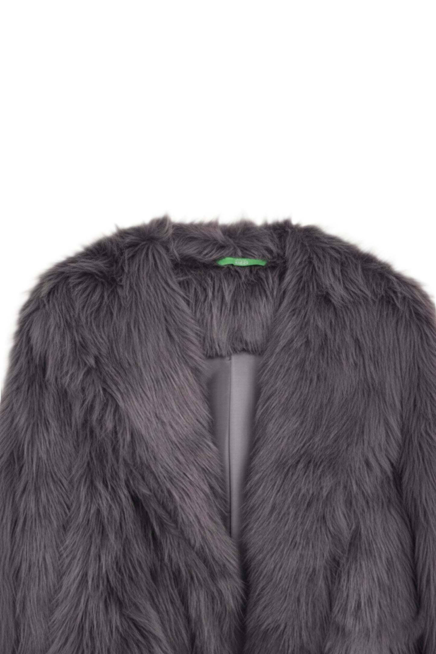 Shawl Neck Fur Jacket