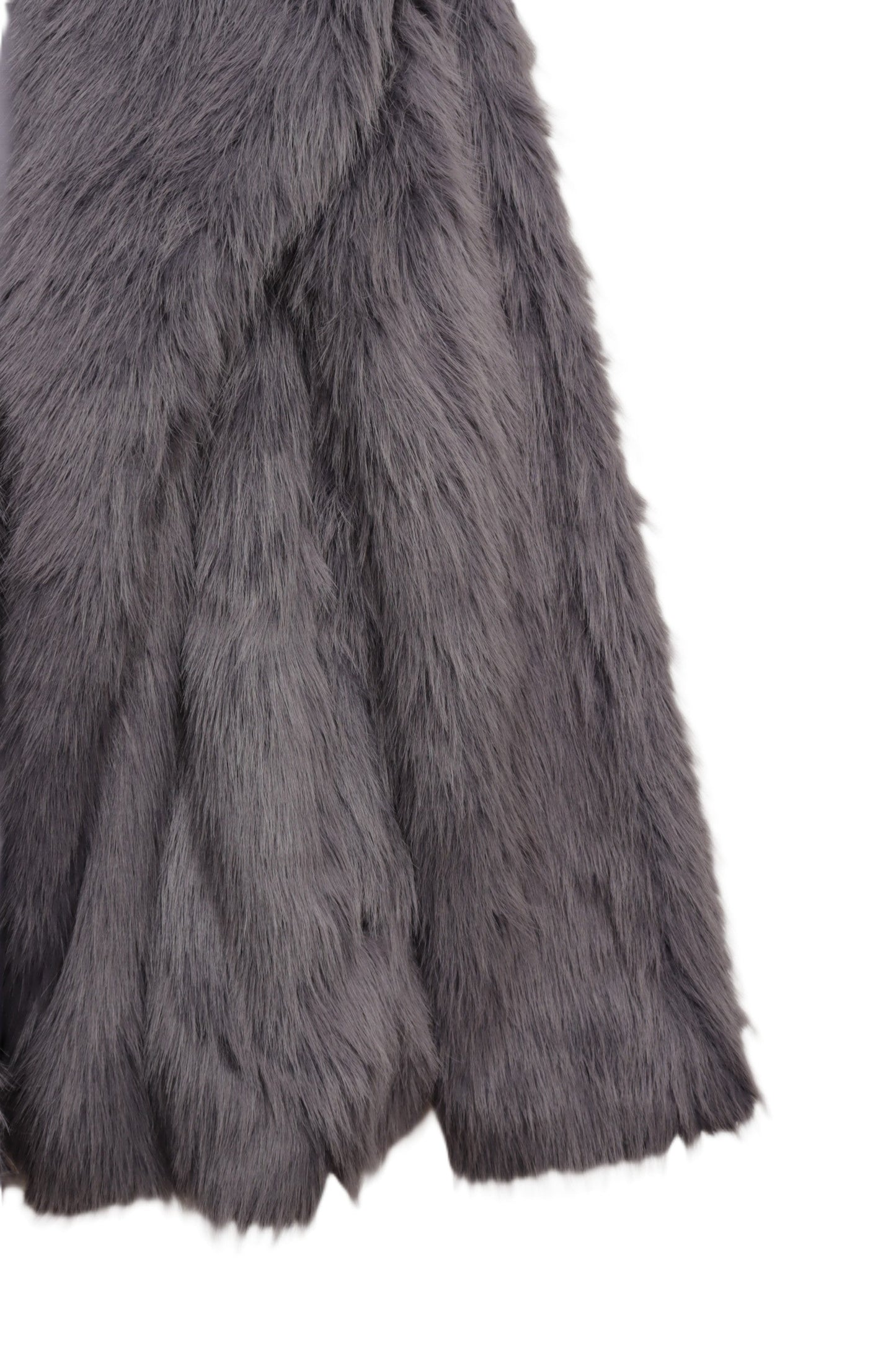 Shawl Neck Fur Jacket