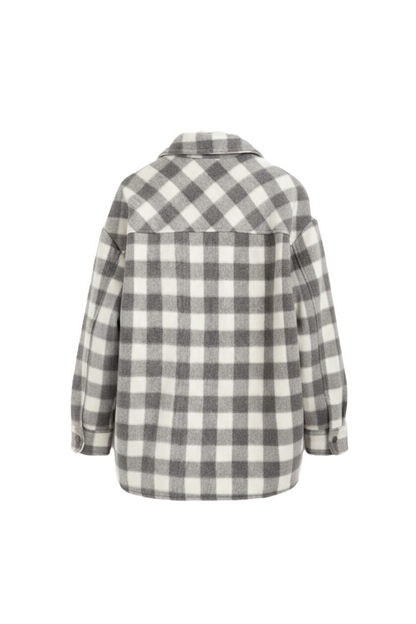 Plaid Buttoned Overshirt