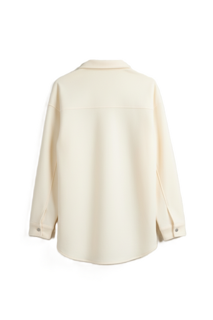 Button-Down Overshirt with Pockets