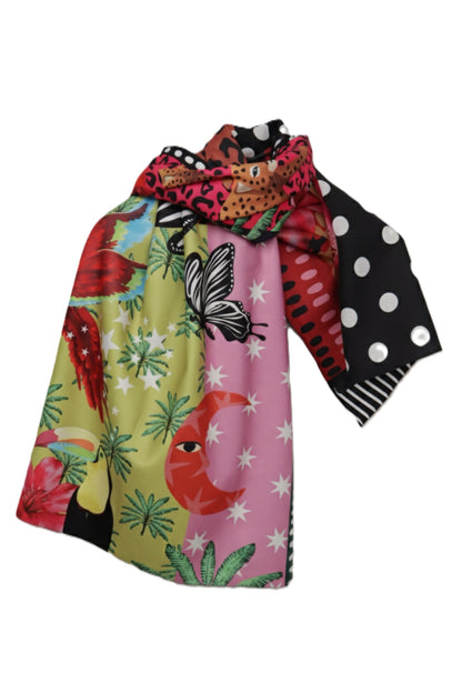 Multi Color Printed Scarf