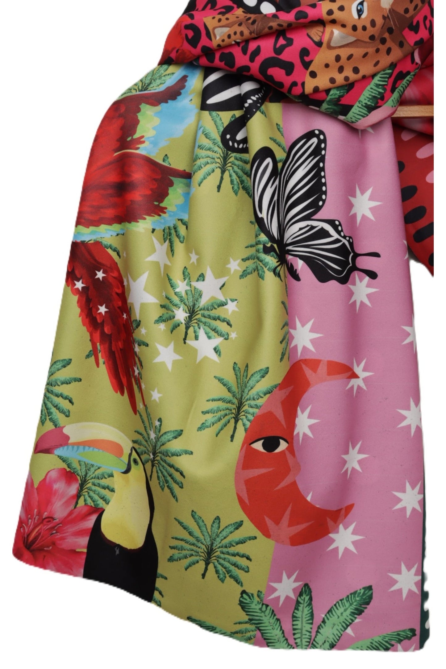 Multi Color Printed Scarf