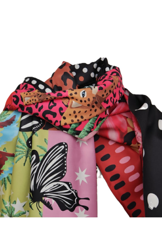 Multi Color Printed Scarf