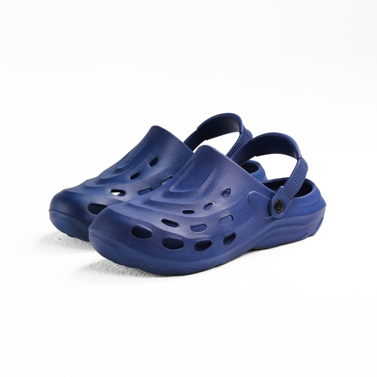 Navy Perforated Tank Clog