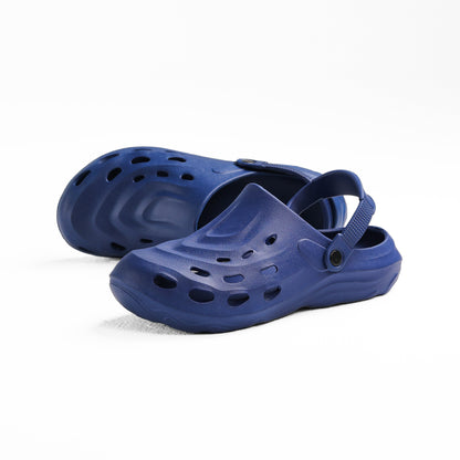 Navy Perforated Tank Clog