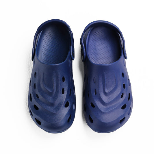 Navy Perforated Tank Clog