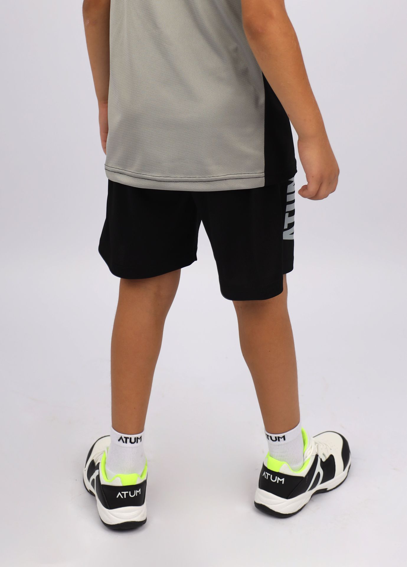 Atum Boy'S Graphic Logo Sports Shorts