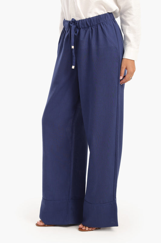 Tencel Wide Leg Pants