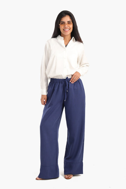 Tencel Wide Leg Pants