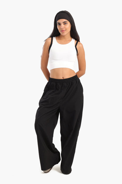 Double Waist Design Pants