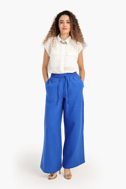 بنطال استرخاء مطاطي