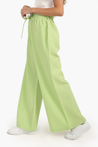 Comfy Striped Wide Leg Pants