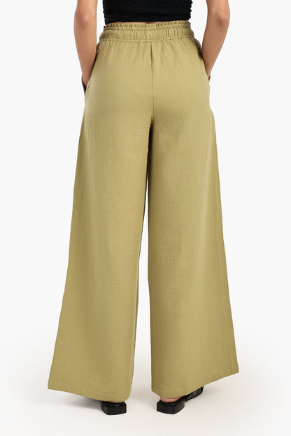 بنطال استرخاء مطاطي