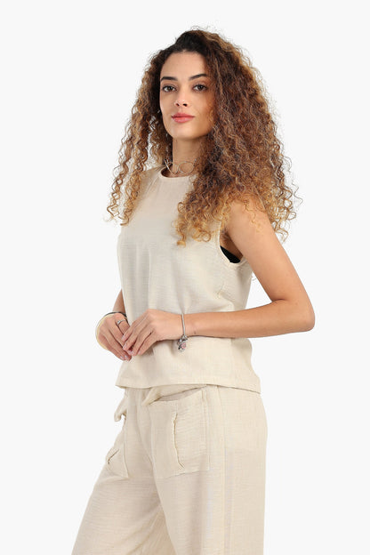 Sleeveless Lounge Top