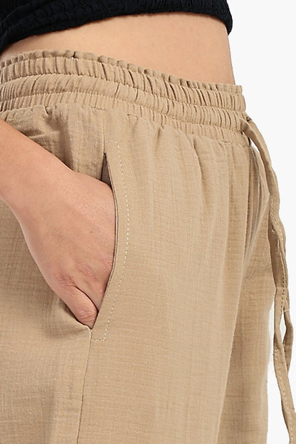 بنطال استرخاء مطاطي