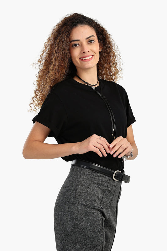 تي شيرت قطني مريح