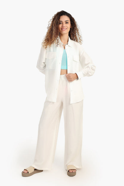 بنطلون سادة مريح