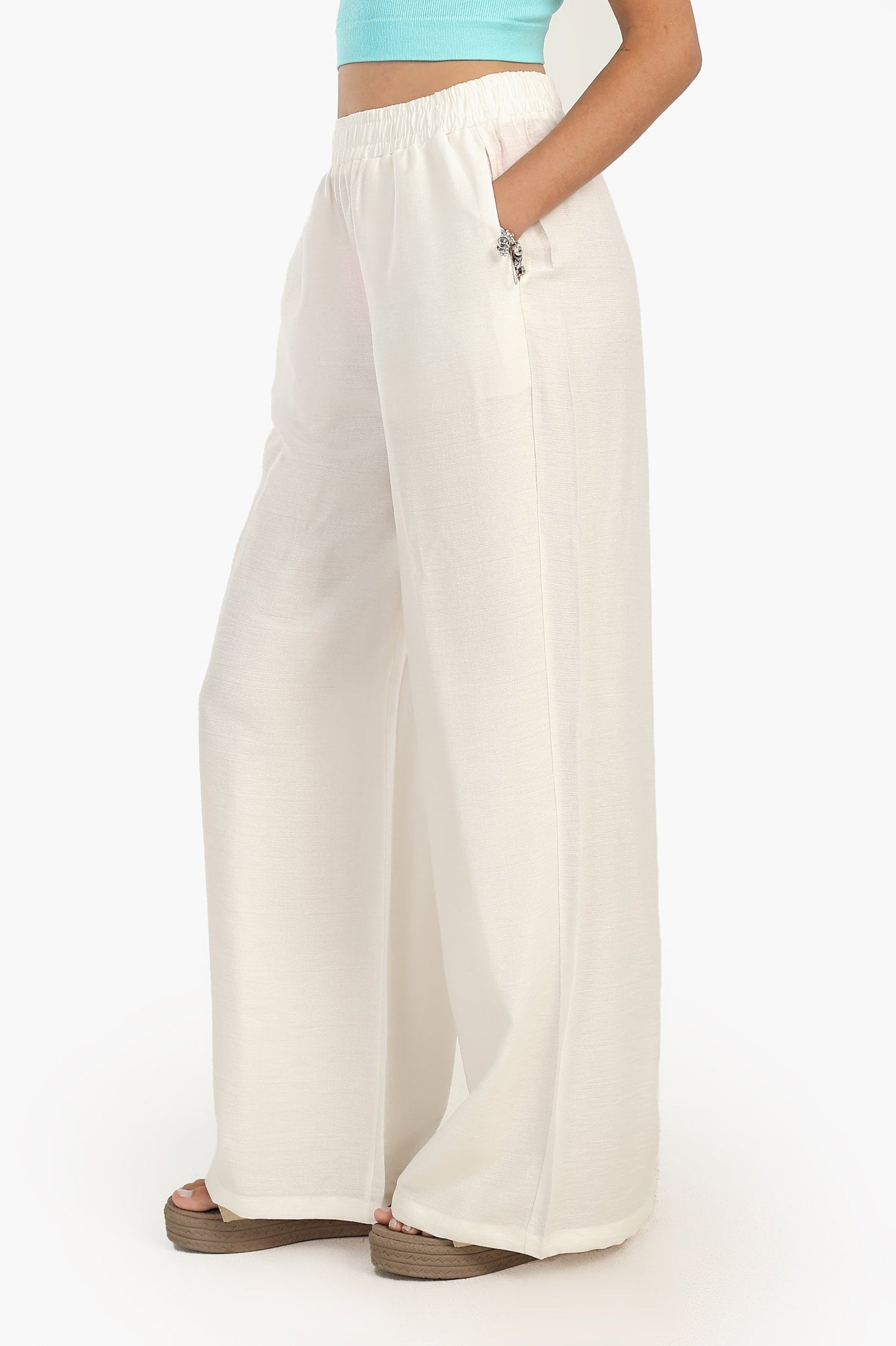 بنطلون سادة مريح