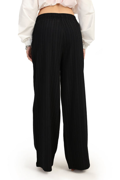 بنطلون مريح بنقش ذاتي