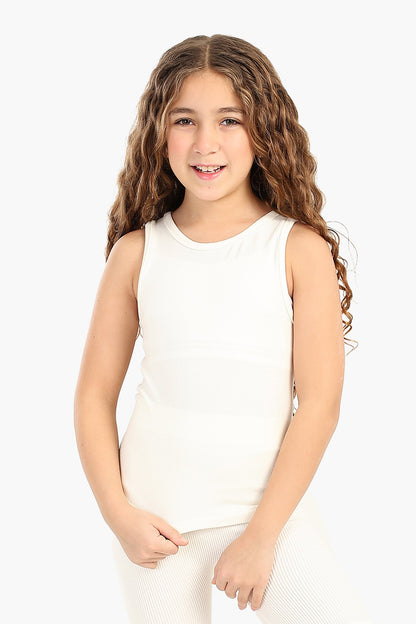 Ribbed Tank Top for Girls