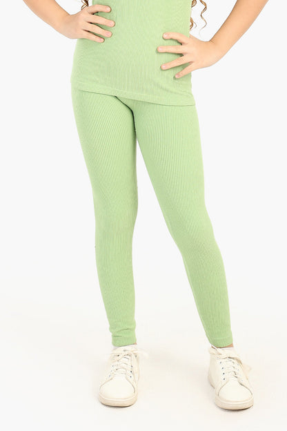 بنطال ضيق مضلع للبنات