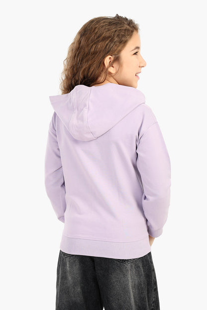 Hooded Zip-Up Sweatshirt for Girls