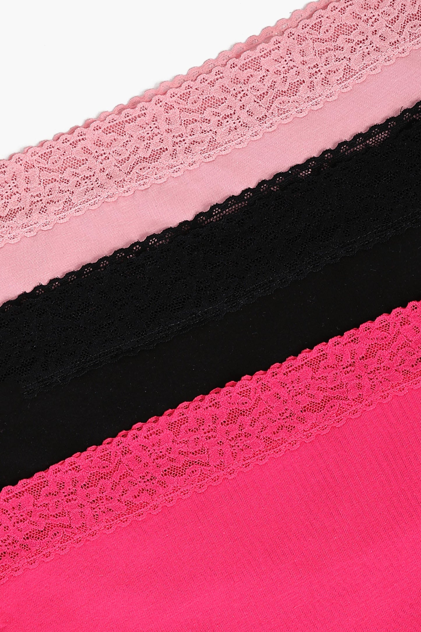 مجموعة من 3 سراويل داخلية من الفيسكوز