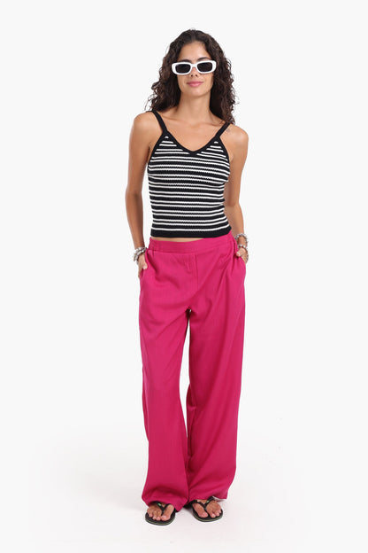 Slim Fit Striped Top