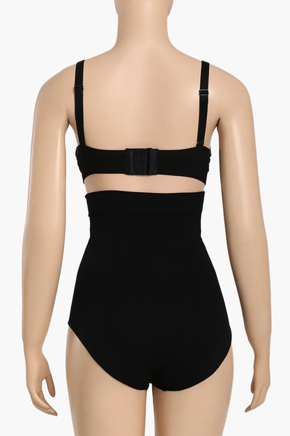 مشد قصير بدون درزات بخصر مرتفع