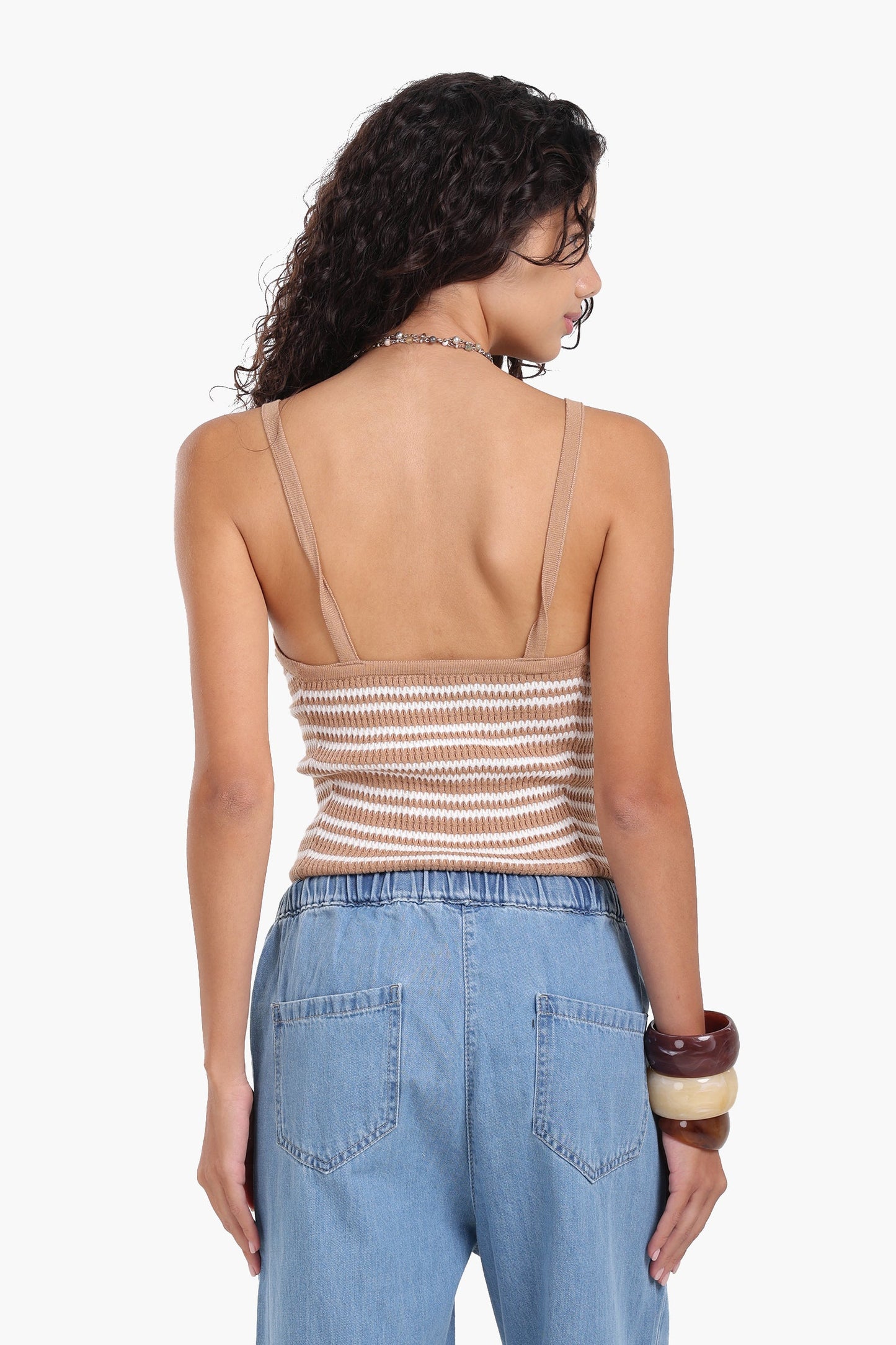Slim Fit Striped Top