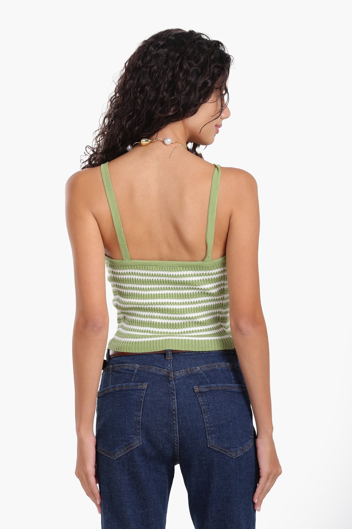Slim Fit Striped Top