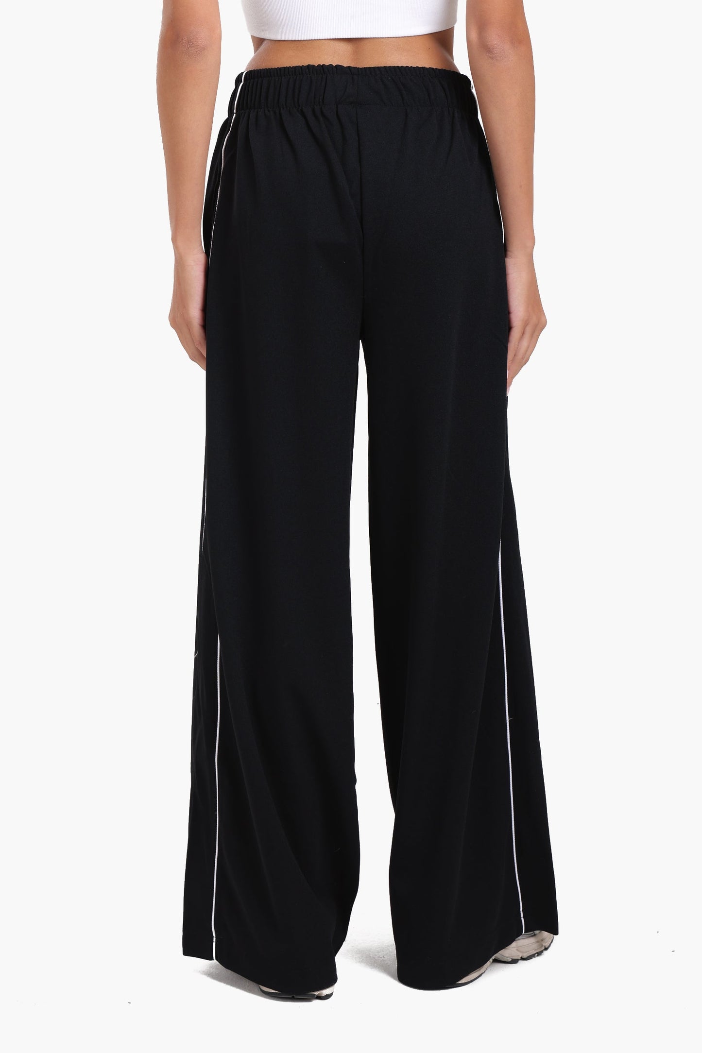 Side Stripes Black Lounge Pants