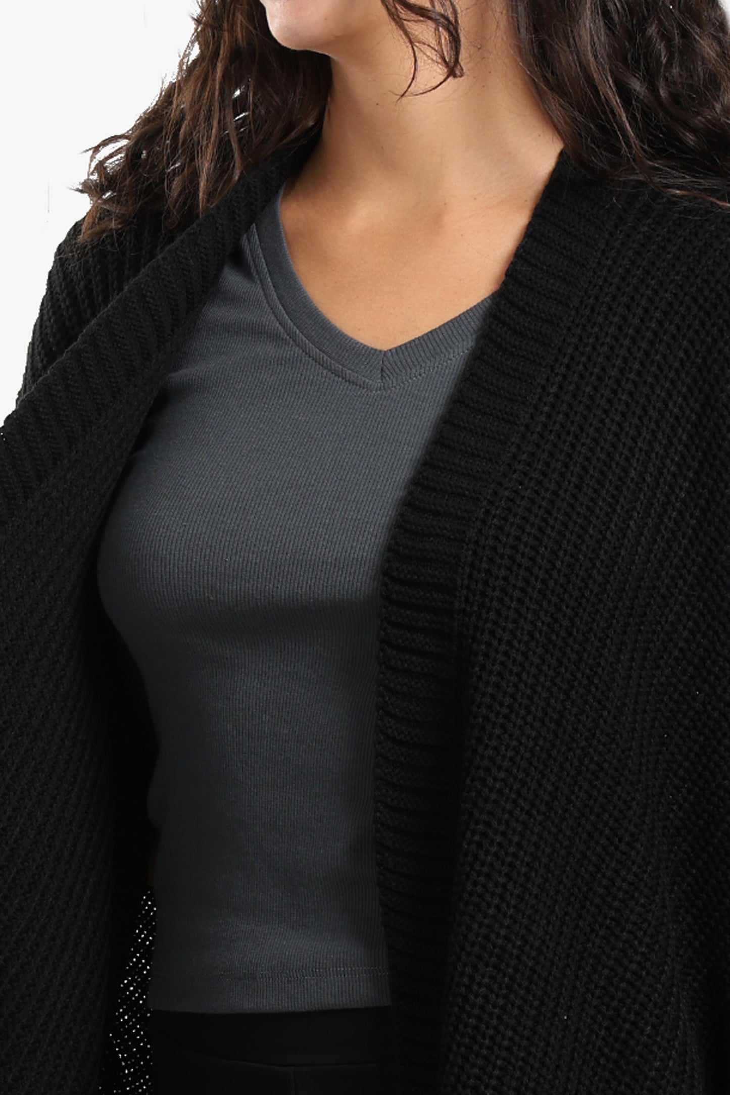 Knitted Loose Fit Poncho