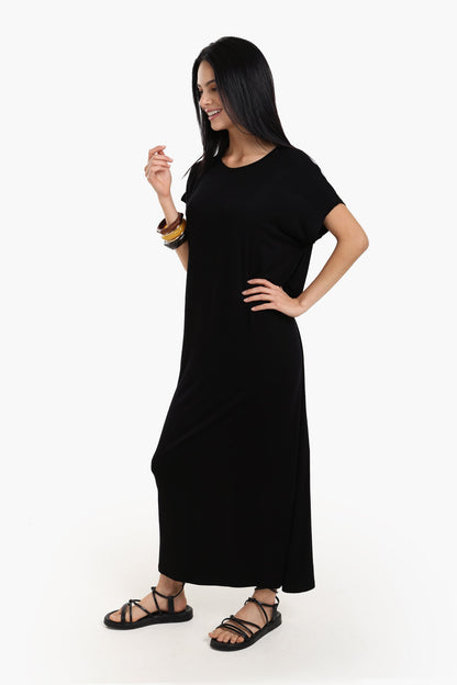 Slip On Viscose Dress