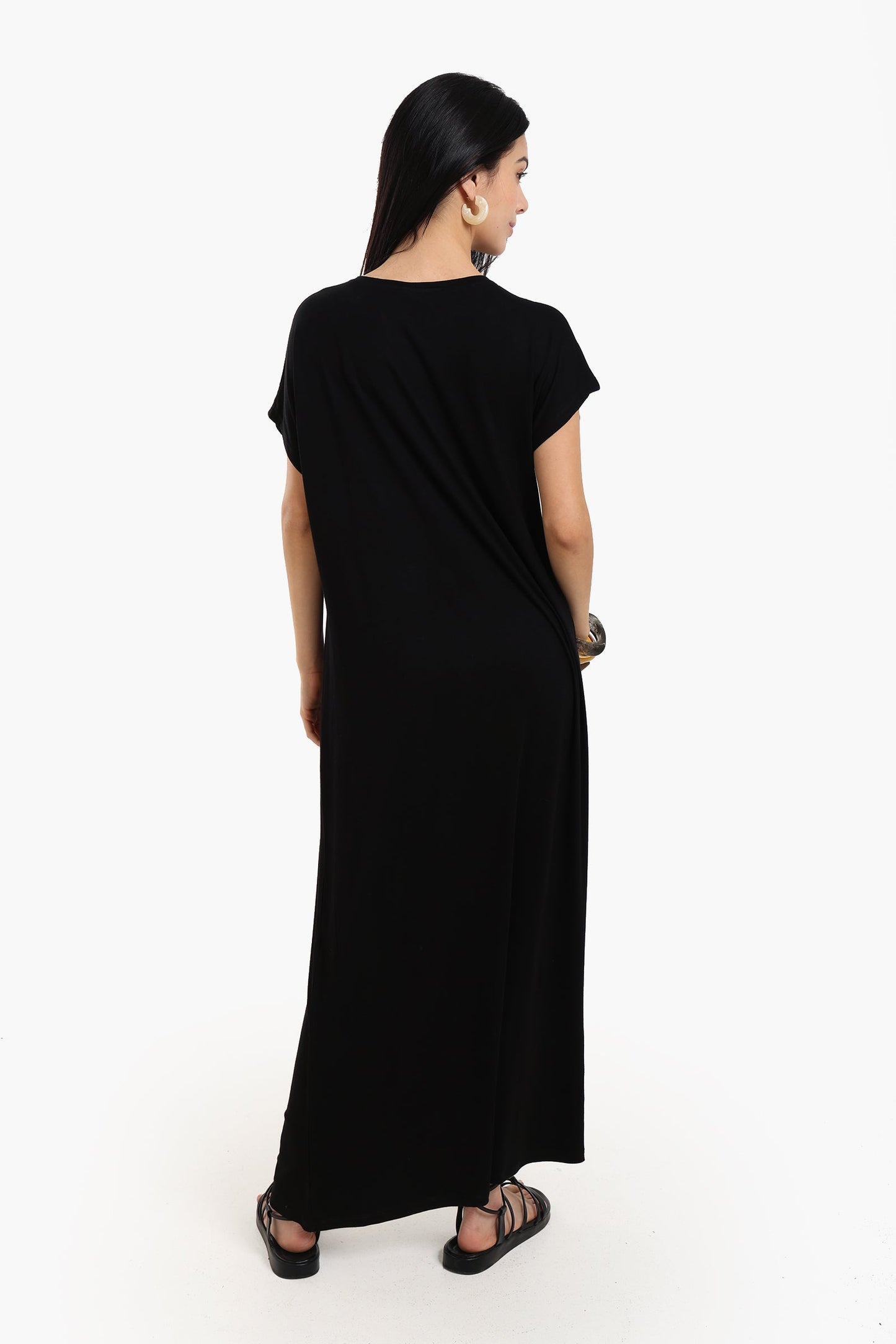 Slip On Viscose Dress