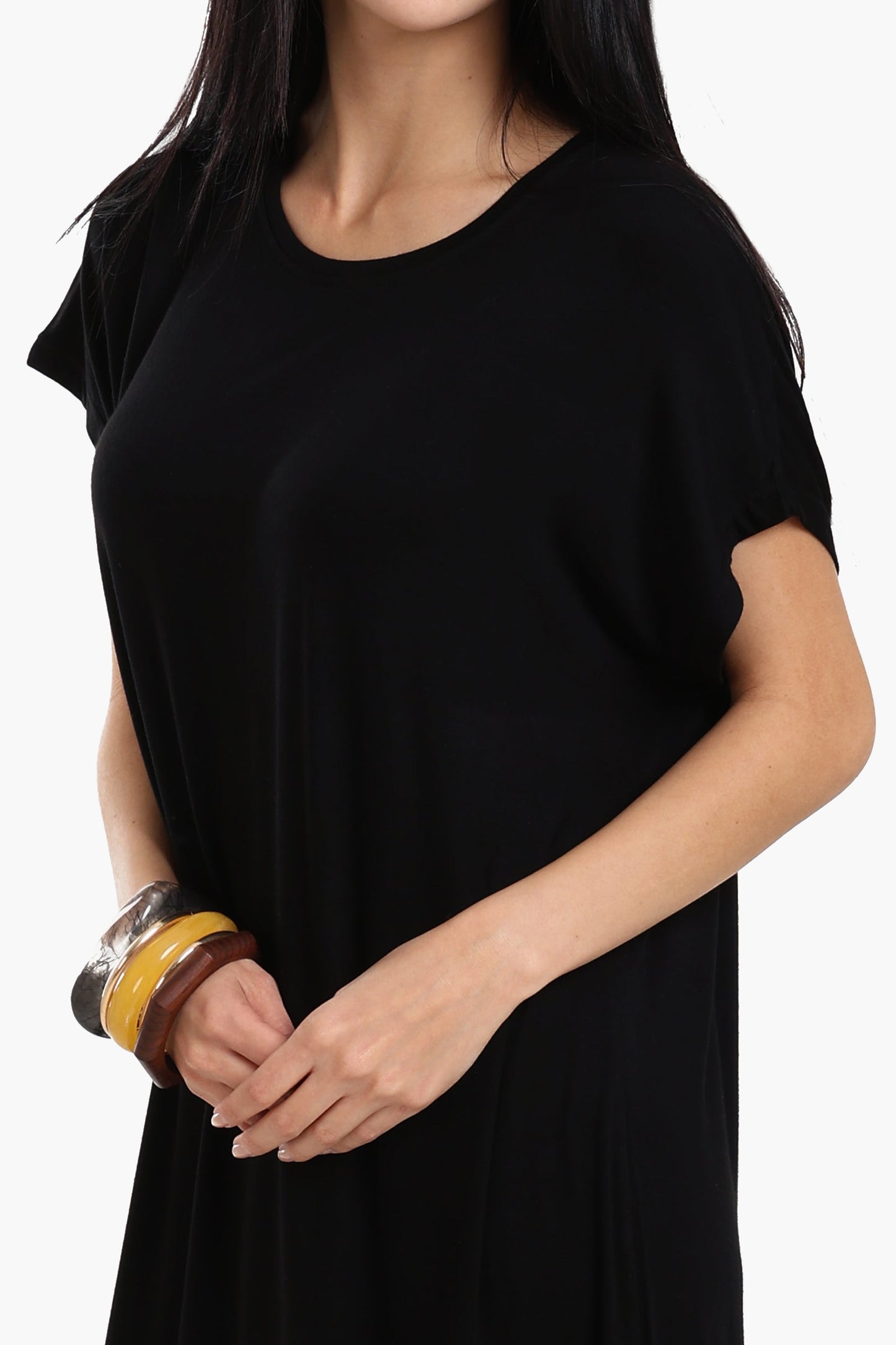 Slip On Viscose Dress