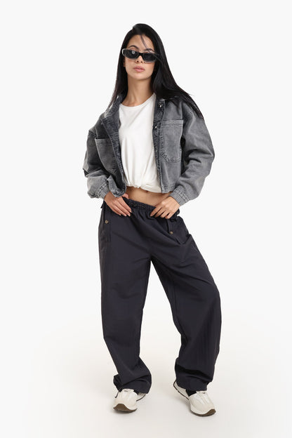 Cropped Denim Jacket