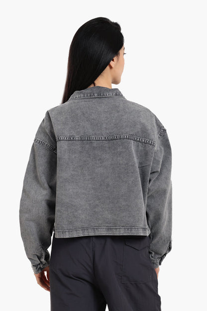 Cropped Denim Jacket