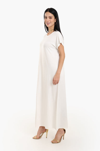 Slip On Viscose Dress