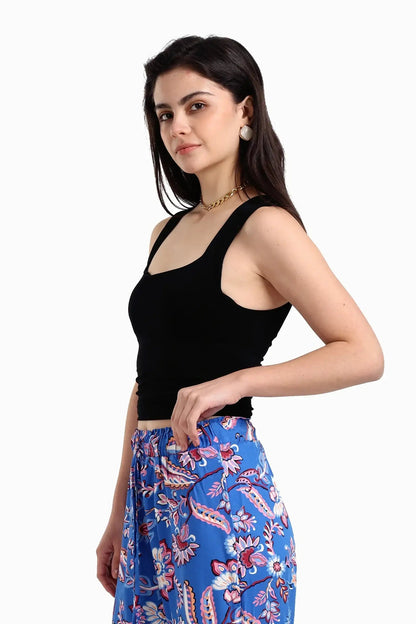 Square Neck Sleeveless Top