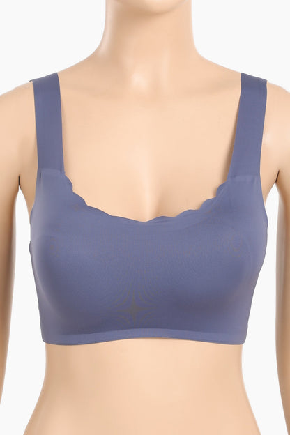 Laser Cut Edge Padded Bra