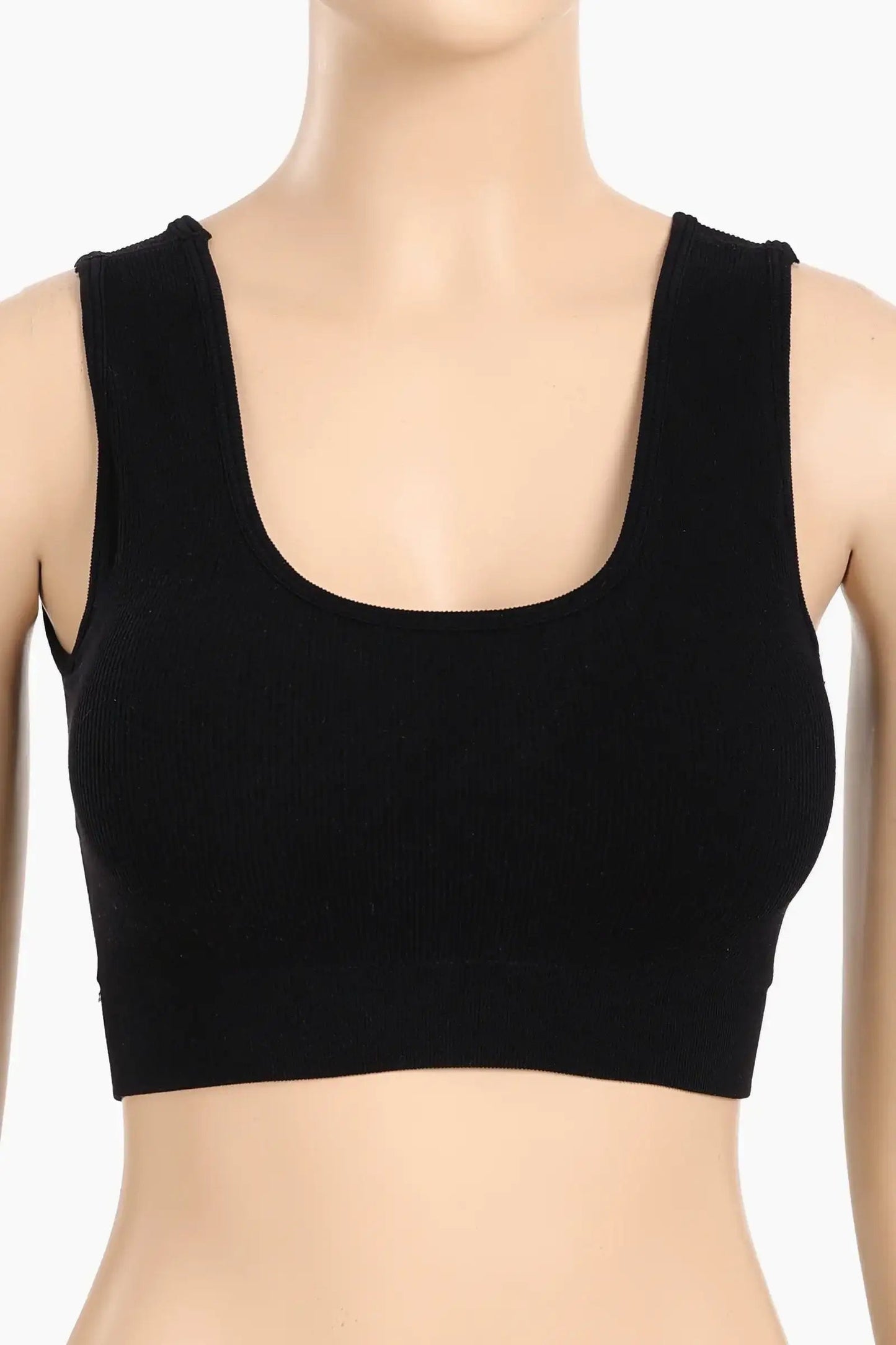 Plunge Neck Soft Bra