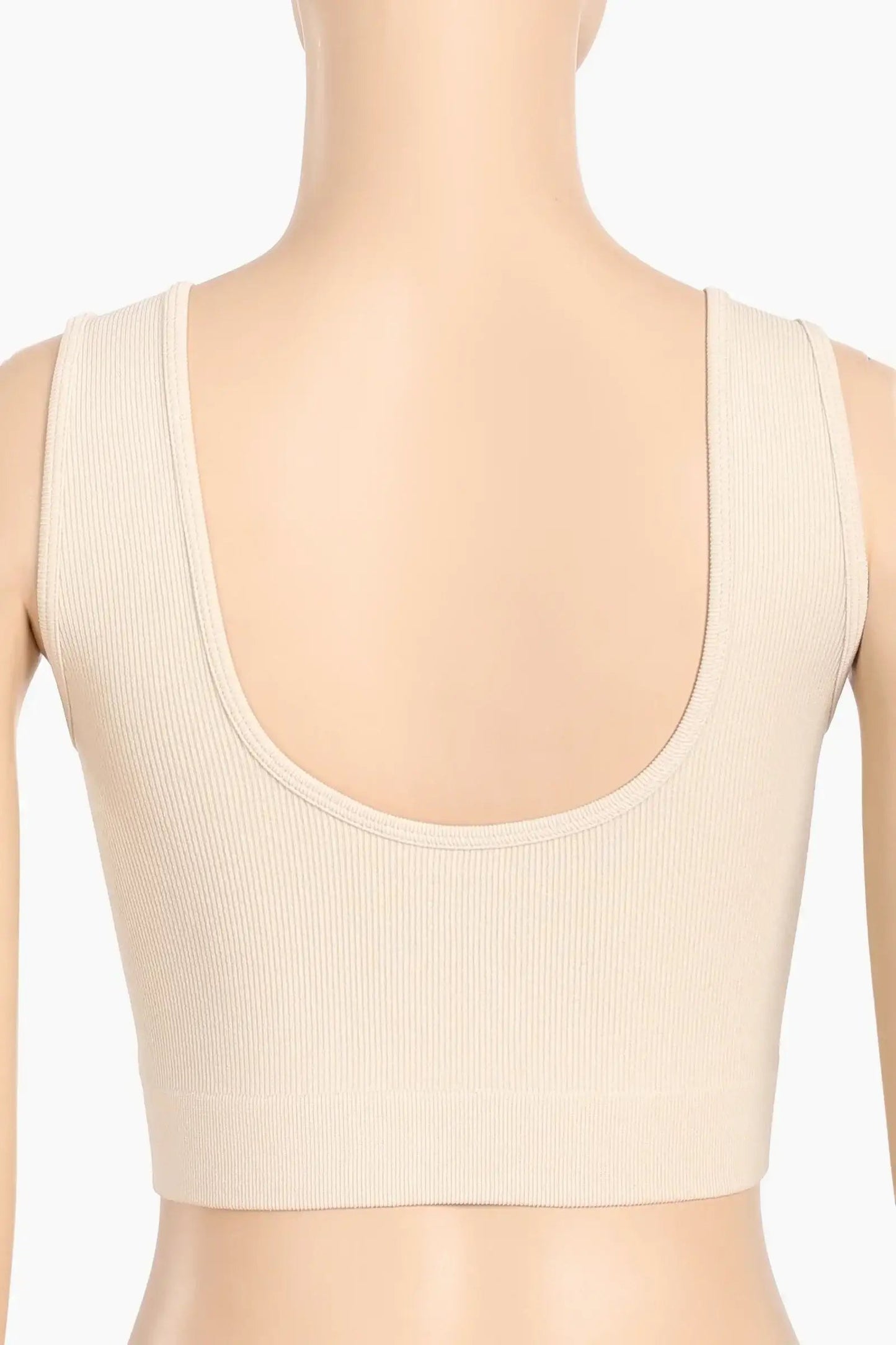 Plunge Neck Soft Bra