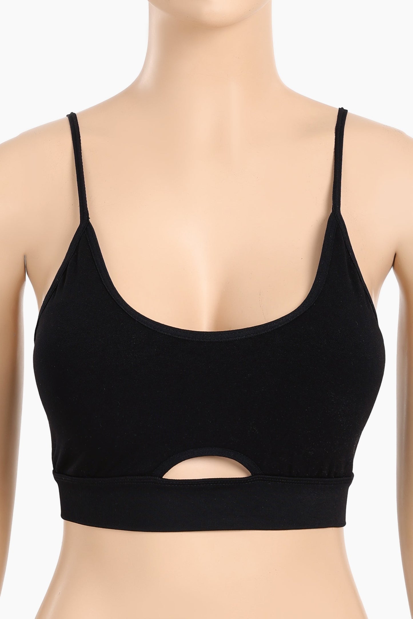 Keyhole Slip-on Bra