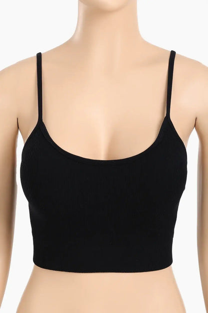 Plunge Round Neck Soft Bra
