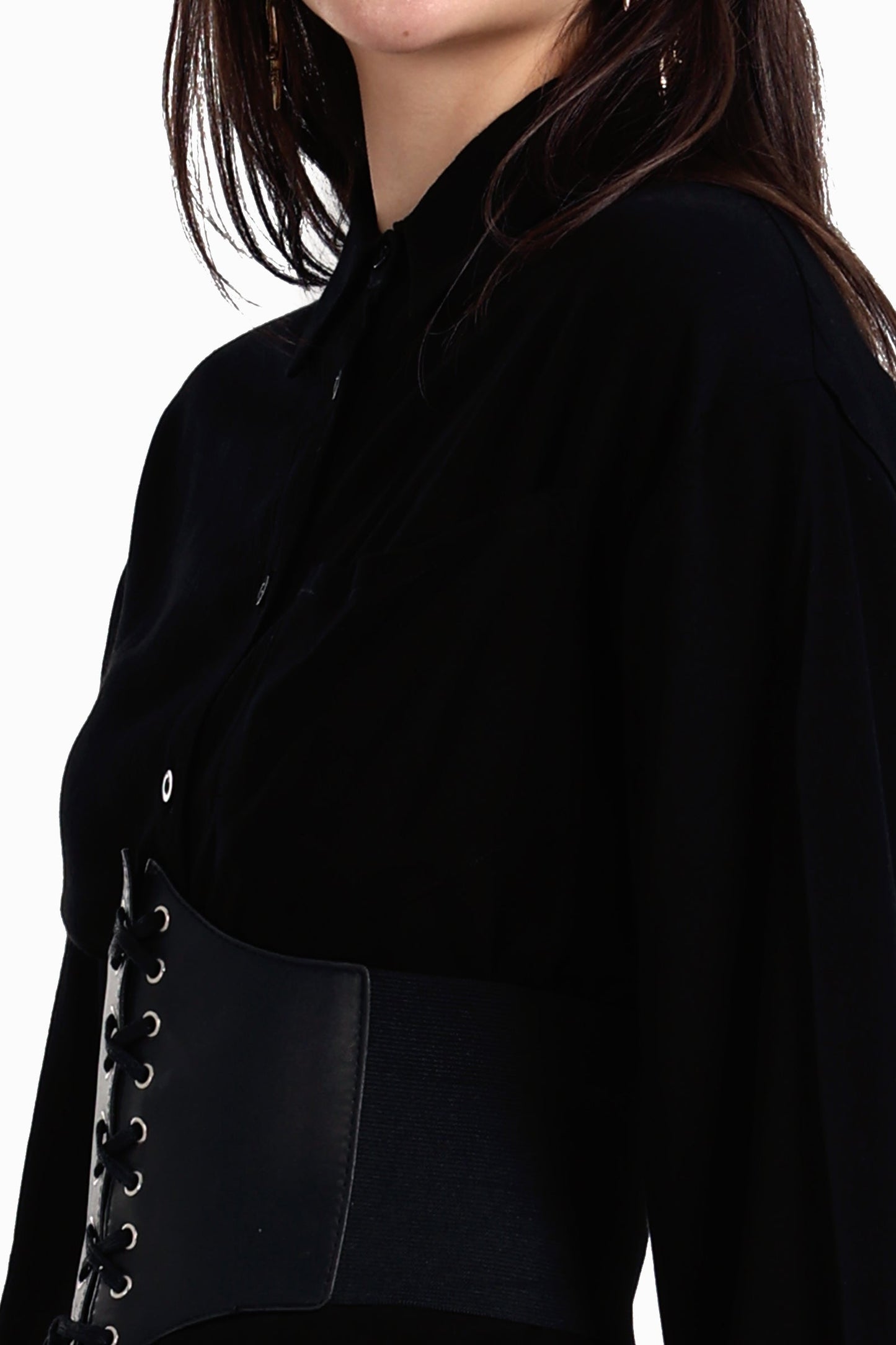 قميص صالة كلاسيكي ذو ياقة